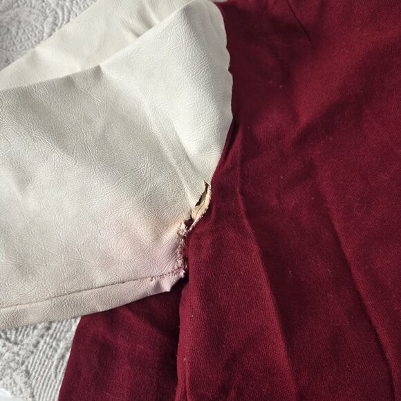 Vintage 60s Wrestling Outfit Patchwork High Waist Sweater Cheerleader Costume - Picture 7 of 14